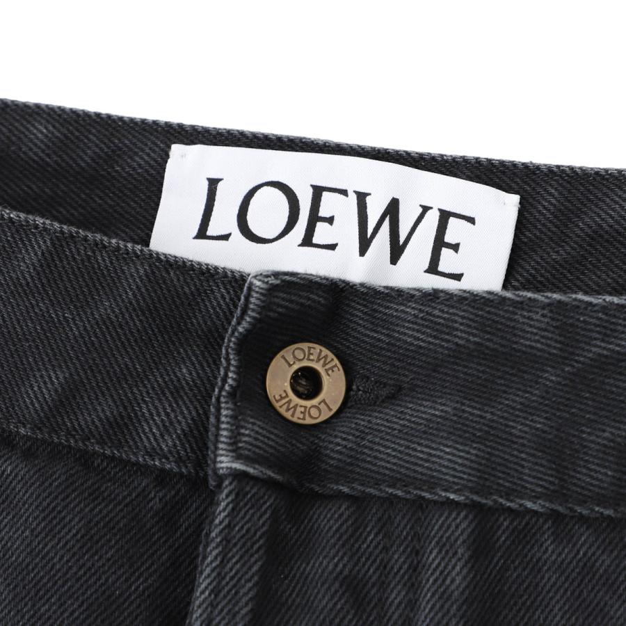 LOEWE（ロエベ） ボタンフライジーンズ ANAGRAM BAGGY JEANS バギー