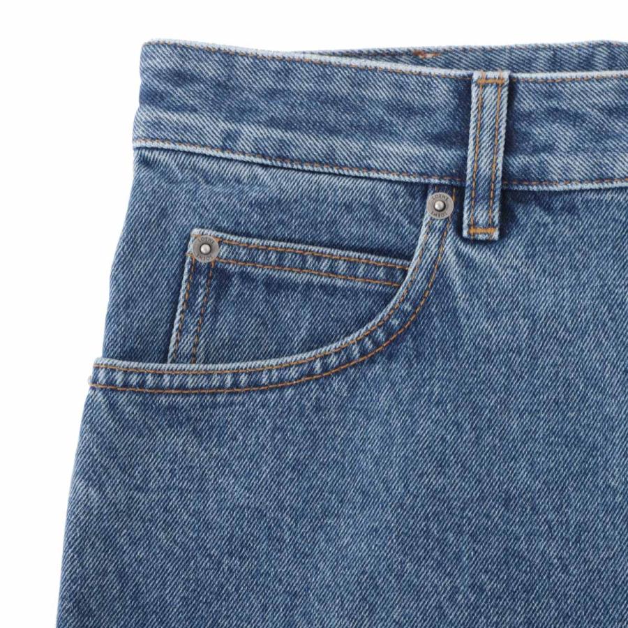 ロエベ LOEWE ボタンフライジーンズ ANAGRAM BAGGY JEANS バギージーンズ ブルー メンズ h526y11wa7-5320の画像