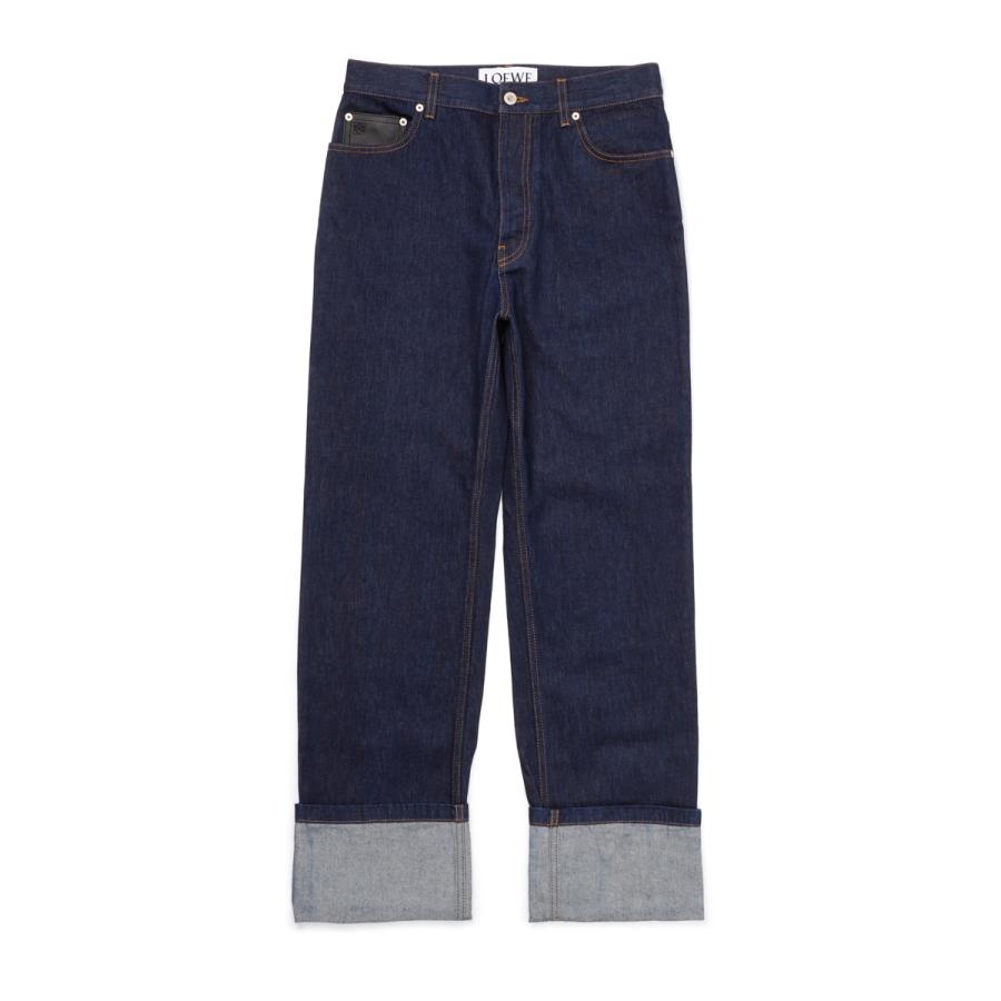 LOEWE ロエベ ボタンフライジーンズ FISHERMAN TURN UP JEANS LOEWE ロエベ ボタンフライジーンズ FISHERMAN TURN UP JEANS