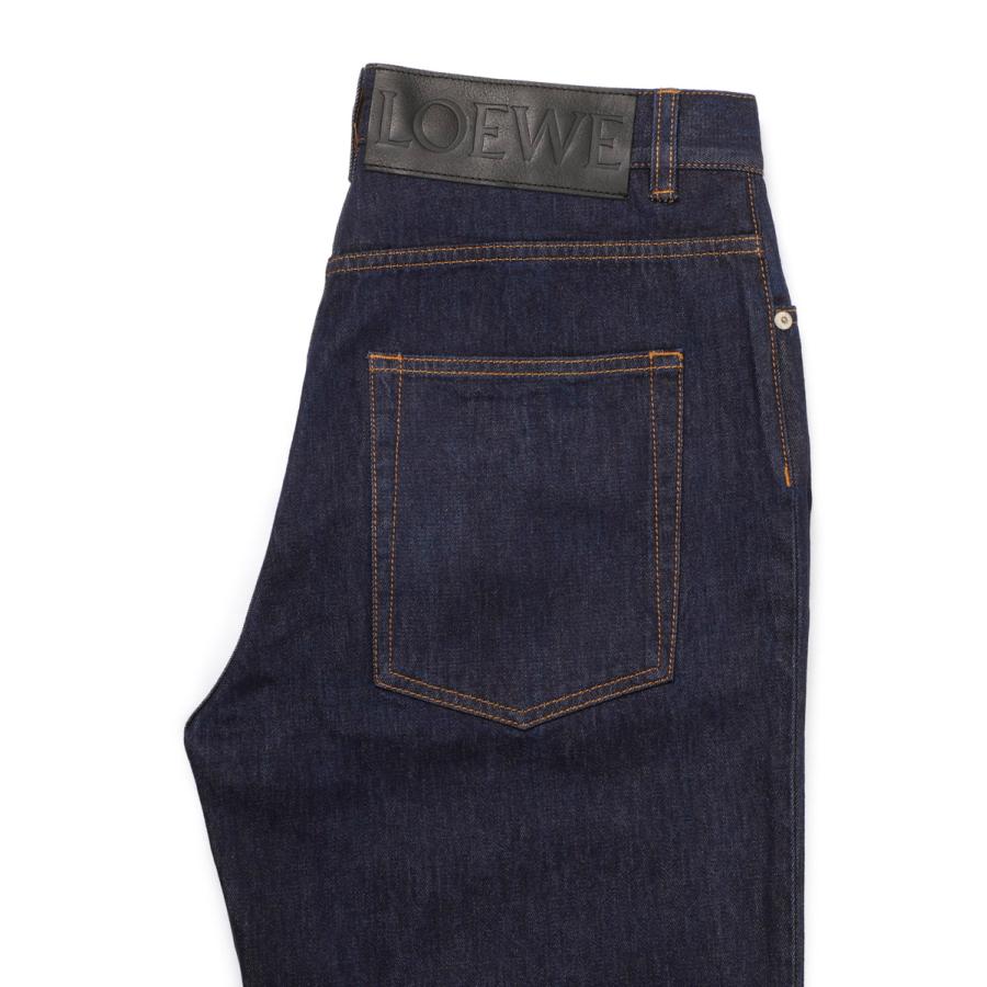 ロエベ LOEWE ボタンフライジーンズ FISHERMAN TURN UP JEANS