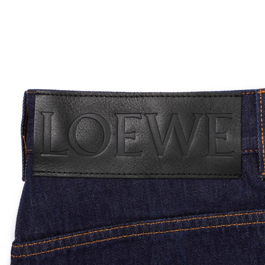 ロエベ LOEWE ボタンフライジーンズ FISHERMAN TURN UP JEANS フィッシャーマンデニム ブルー メンズ h526y11x41-5820｜mb-y｜09