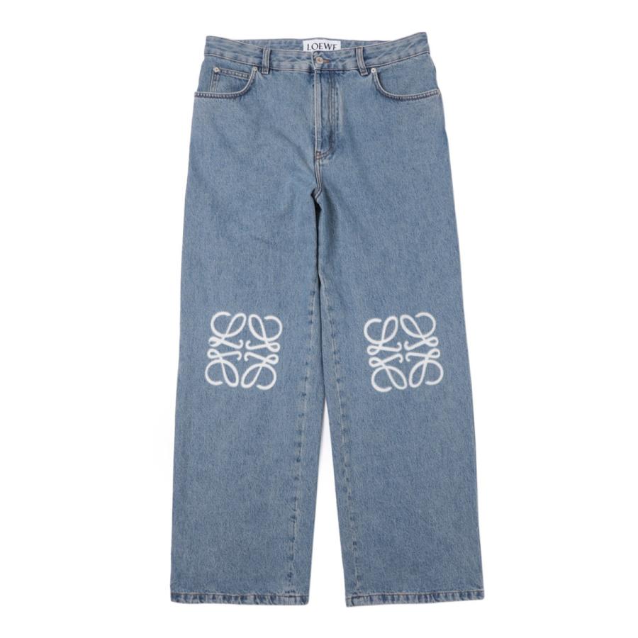 LOEWE（ロエベ） ボタンフライジーンズ ANAGRAM BAGGY JEANS AF バギー