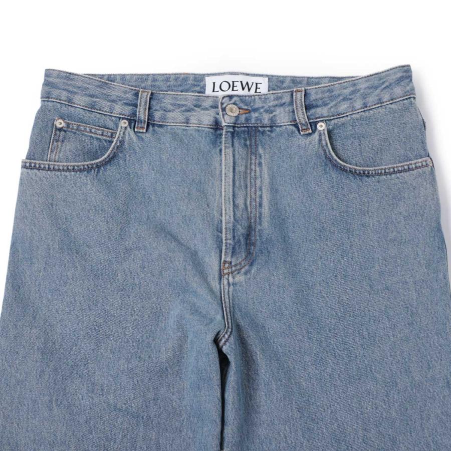 LOEWE ロエベ ボタンフライジーンズ ANAGRAM BAGGY JEANS AF