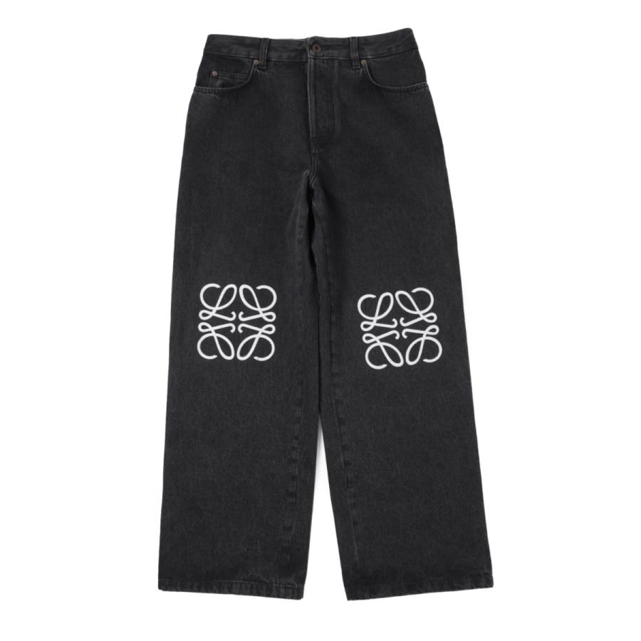 LOEWE（ロエベ） ボタンフライジーンズ ANAGRAM BAGGY JEANS AF バギー