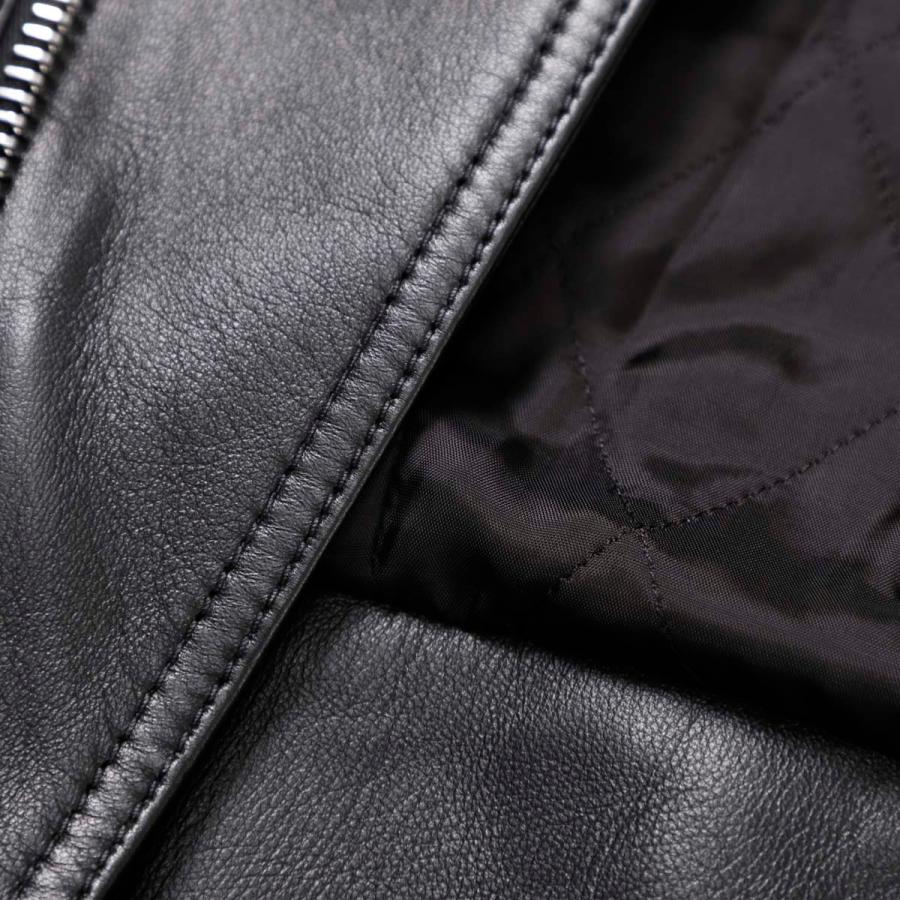 ロエベ LOEWE レザージャケット LEATHER BIKER JACKET バイカージャケット ブラック メンズ h526y19l67-1100｜mb-y｜12