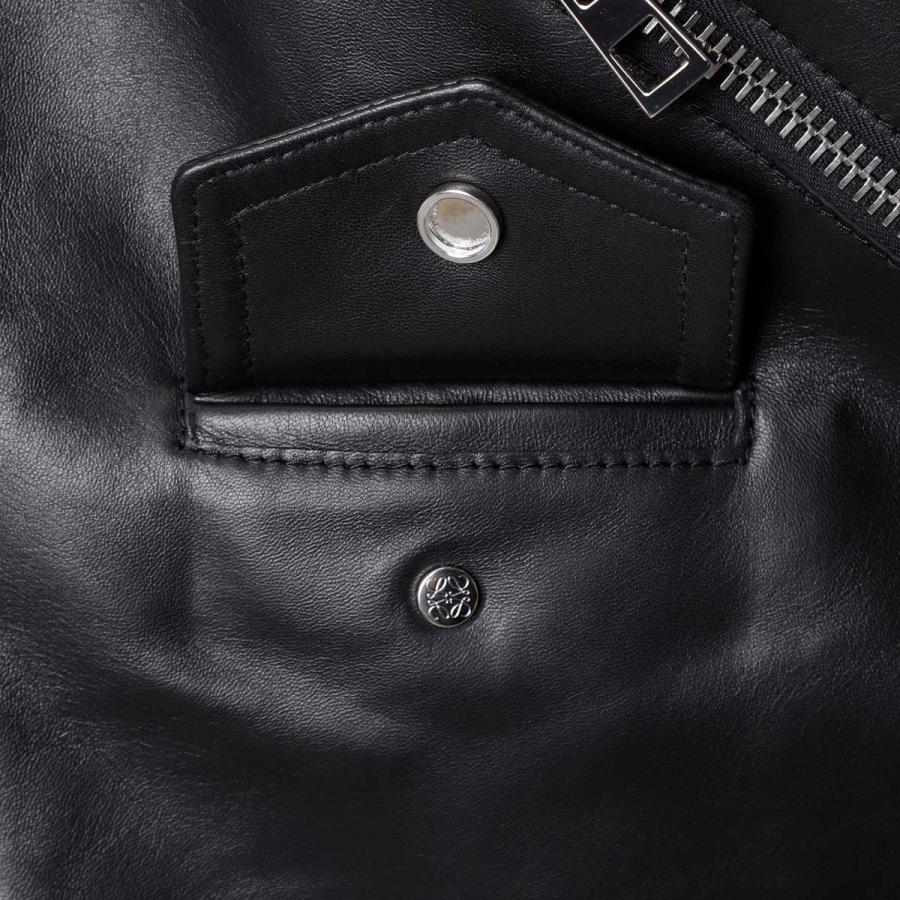 LOEWE（ロエベ） レザージャケット LEATHER BIKER JACKET バイカー