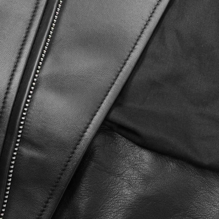 LOEWE（ロエベ） レザージャケット バイカージャケット ブラック