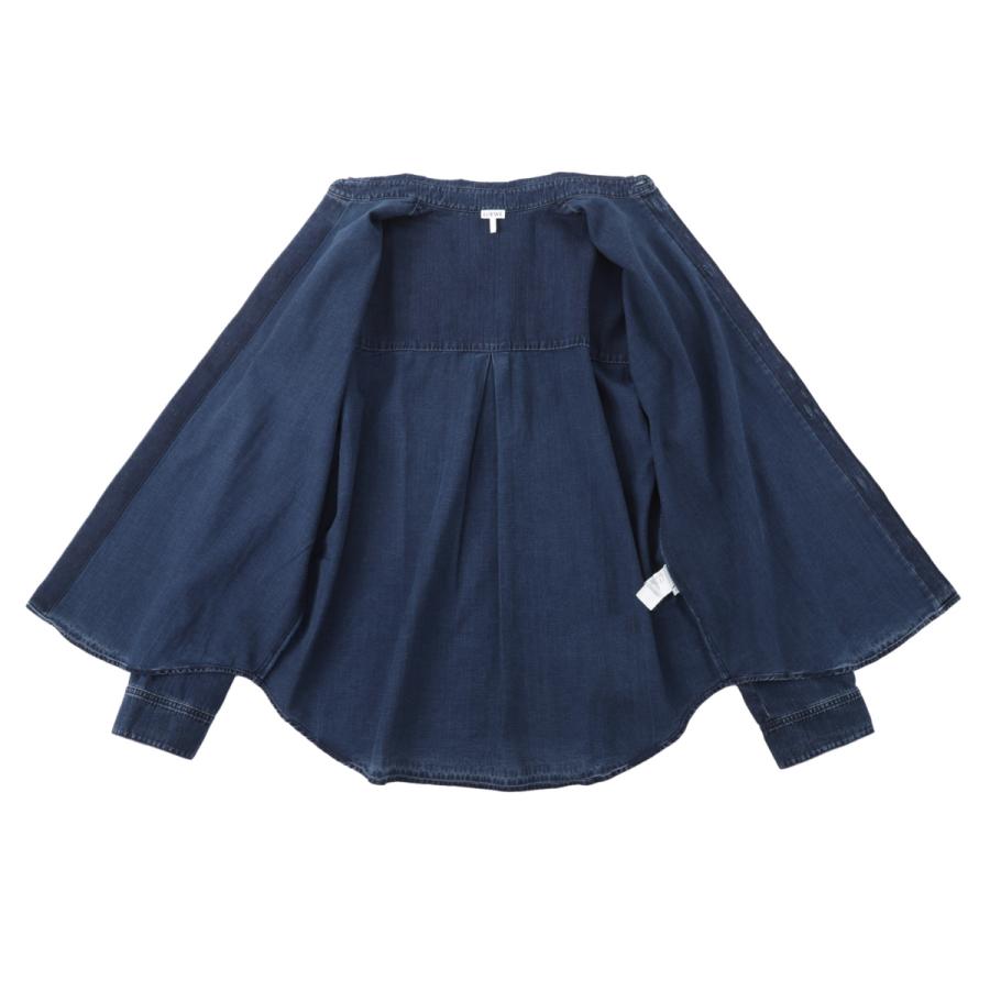 ロエベ　シャツ ロエベ LOEWE シャツドレス ホワイト レディース LOEWE