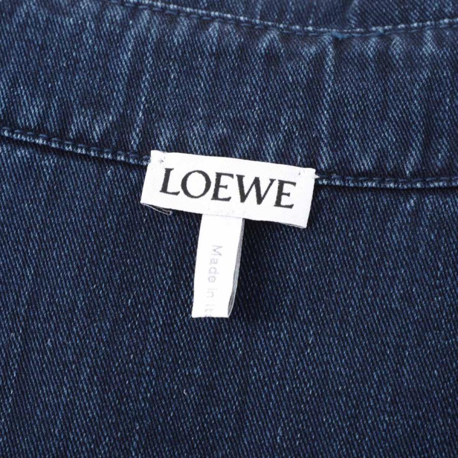 【美品】LOEWE / ロエベ　ヴィンテージ 長袖シャツ LOEWE ロエベ 長袖レギュラーカラーシャツ ANAGRAM OVERSHIRT