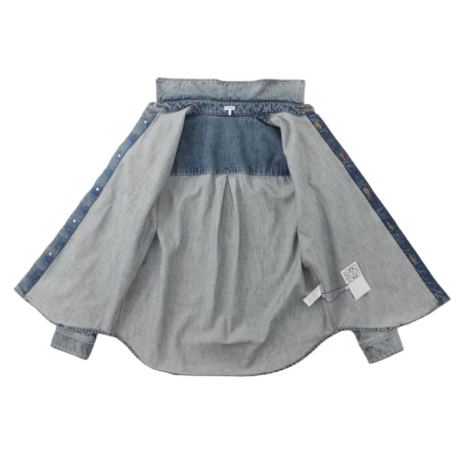 LOEWE ロエベ シャツジャケット ANAGRAM OVERSHIRT デニム