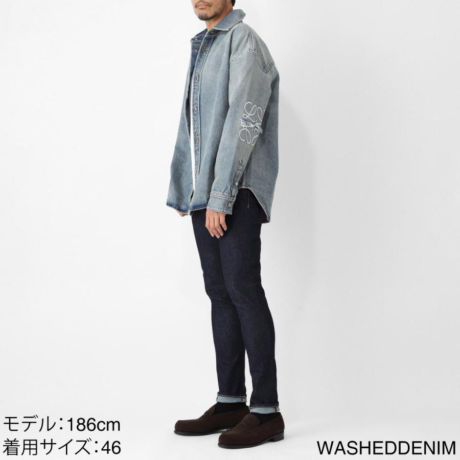 LOEWE ロエベ シャツジャケット ANAGRAM OVERSHIRT デニム