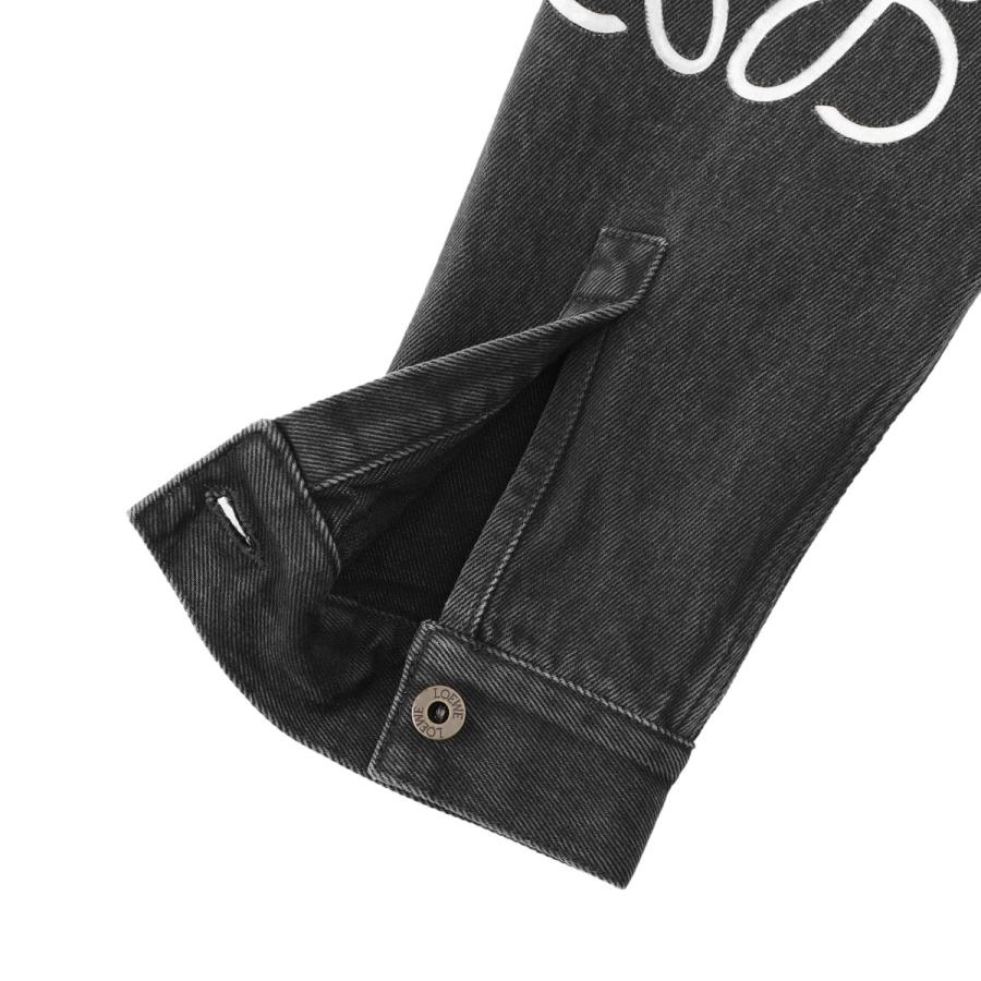 LOEWE（ロエベ） デニムジャケット ANAGRAM JACKET ブラック メンズ