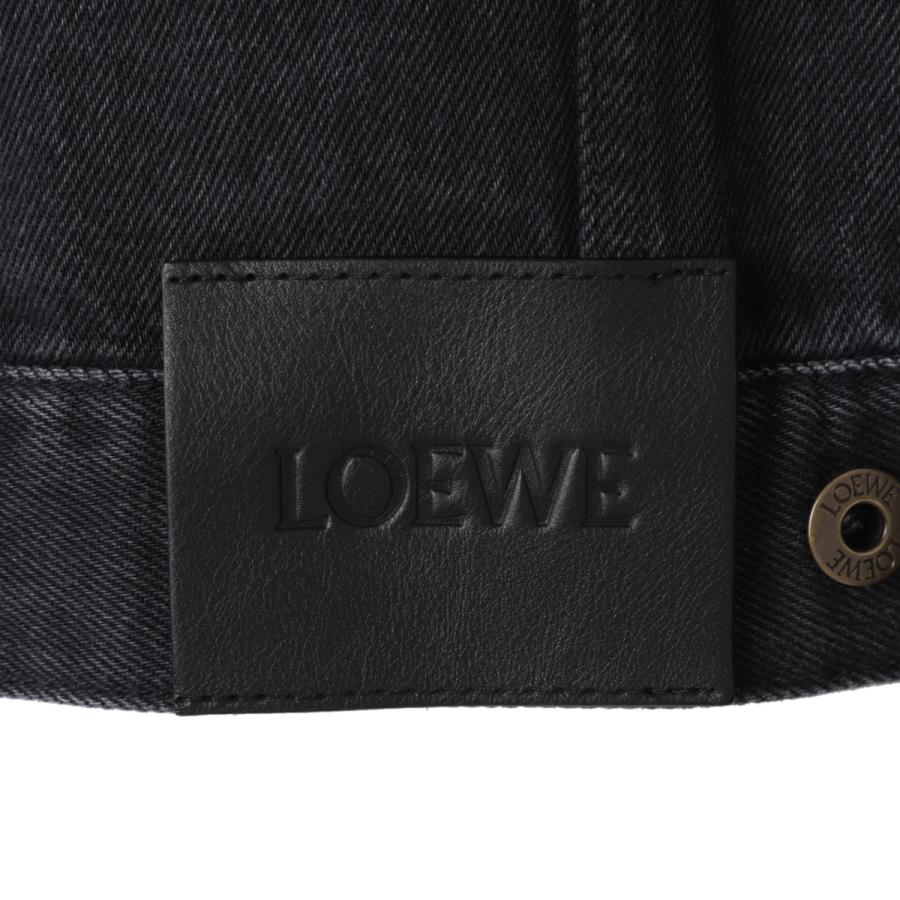 LOEWE（ロエベ） デニムジャケット ANAGRAM JACKET ブラック メンズ