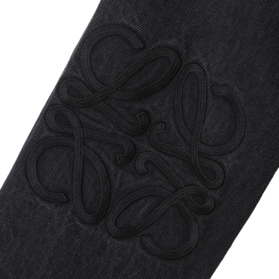 LOEWE（ロエベ） デニムジャケット ANAGRAM JACKET ブラック メンズ