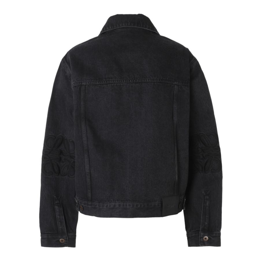 LOEWE（ロエベ） デニムジャケット ANAGRAM JACKET ブラック メンズ