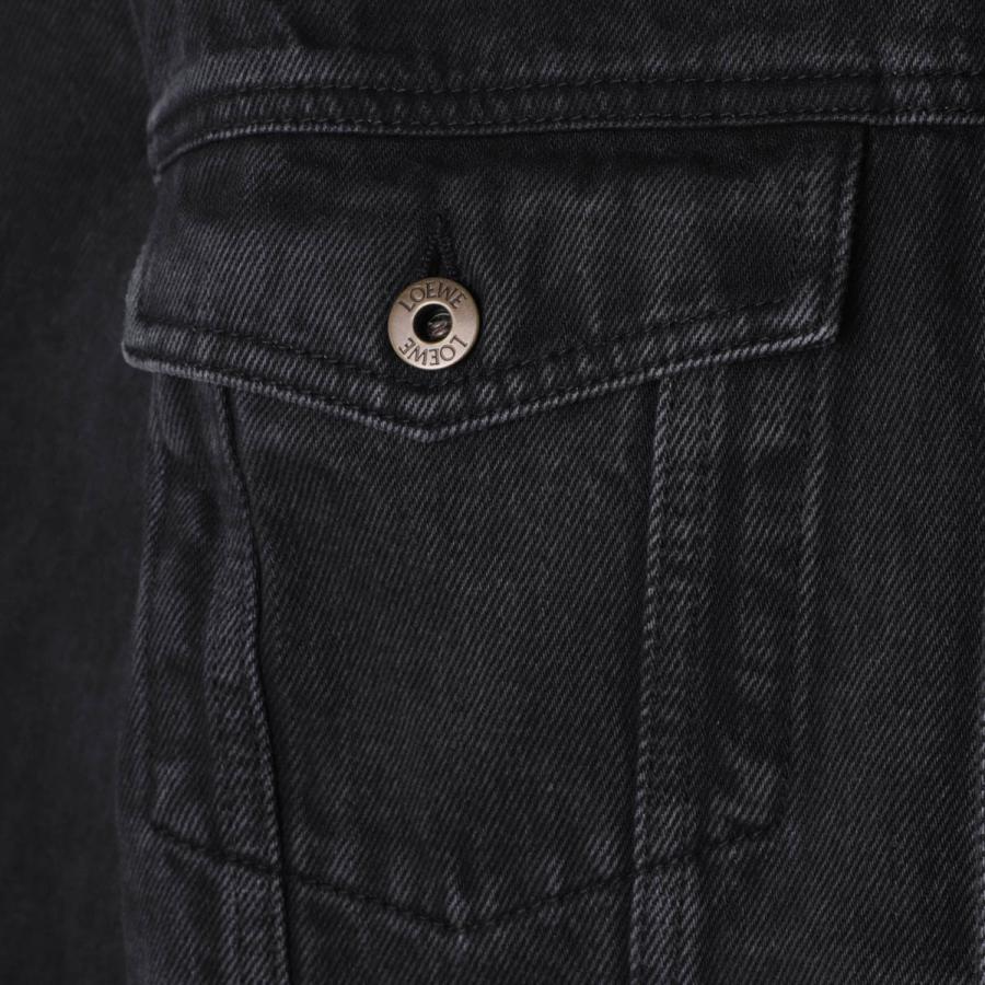 LOEWE（ロエベ） デニムジャケット ANAGRAM JACKET ブラック メンズ
