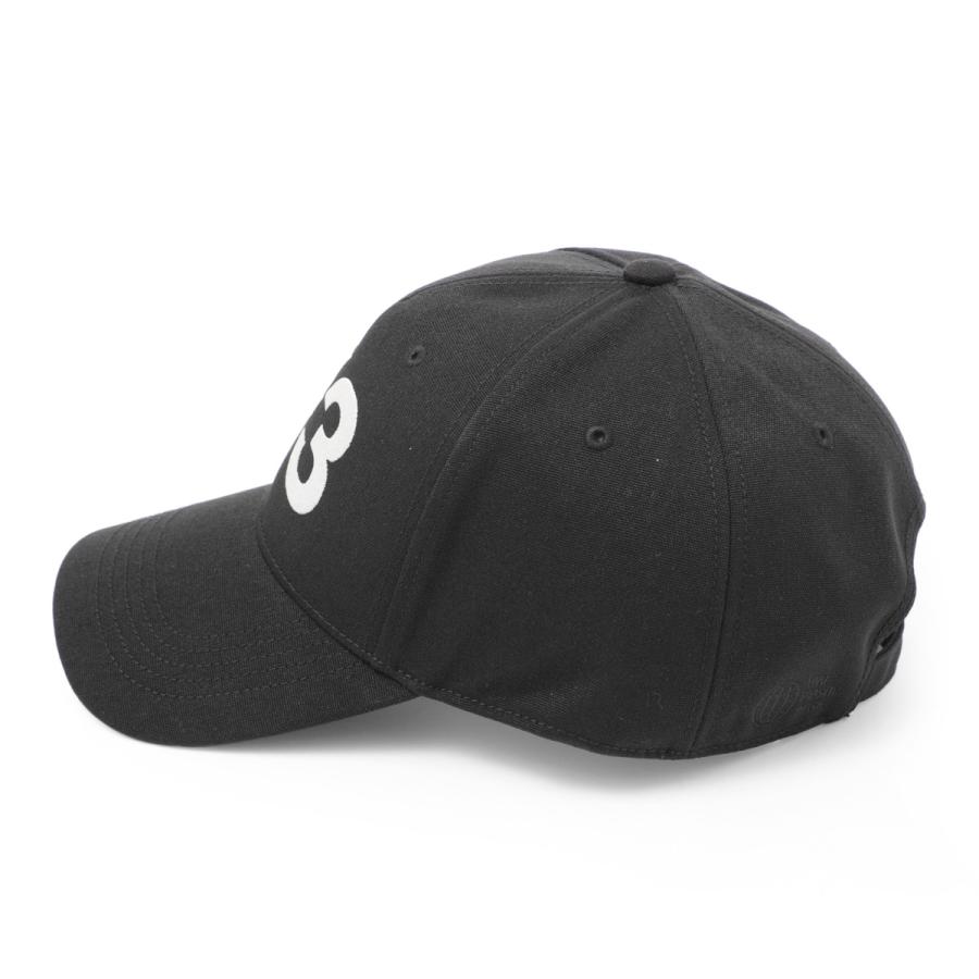 Y-3 ワイスリー ベースボールキャップ LOGO CAP ブラック メンズ