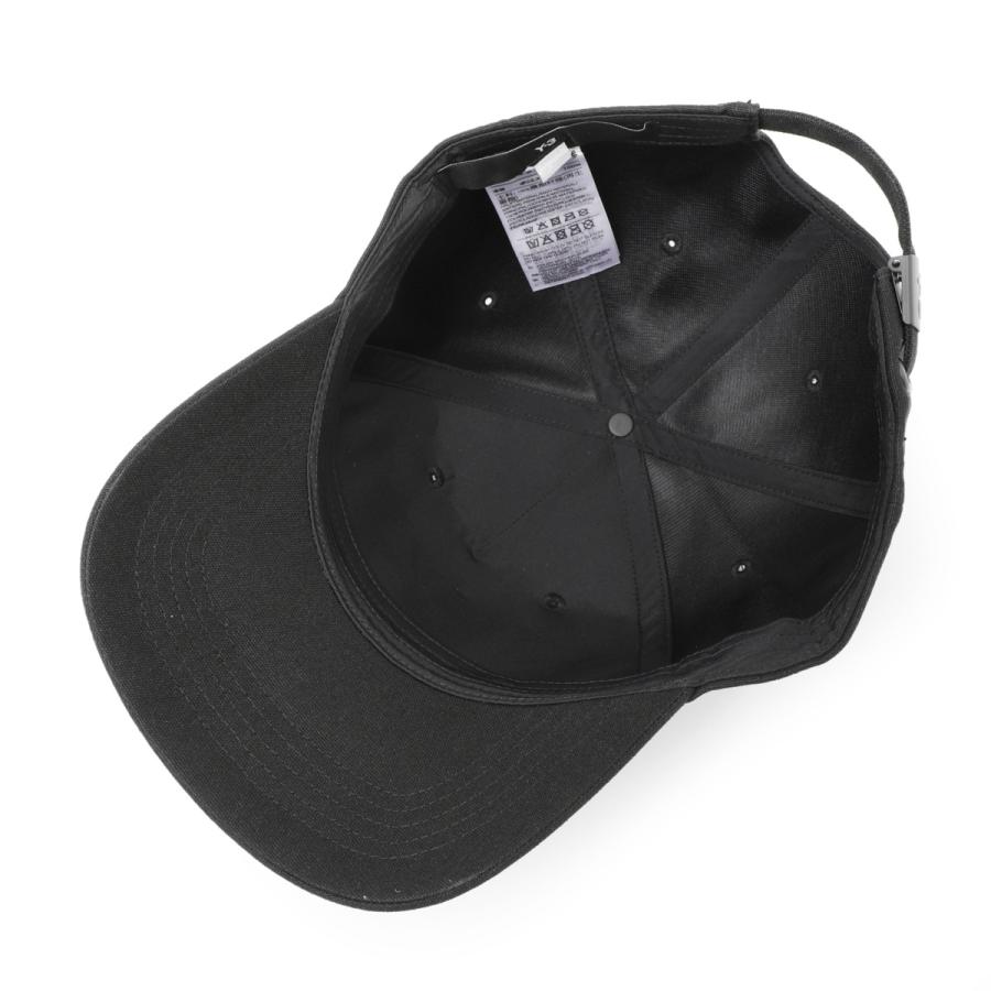 Y-3 ワイスリー ベースボールキャップ LOGO CAP ブラック メンズ