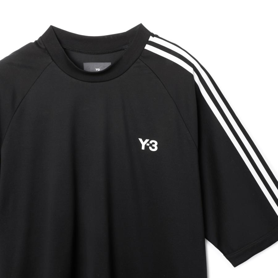 Y-3 ワイスリー クルーネックTシャツ 3S SS TEE ブラック メンズ