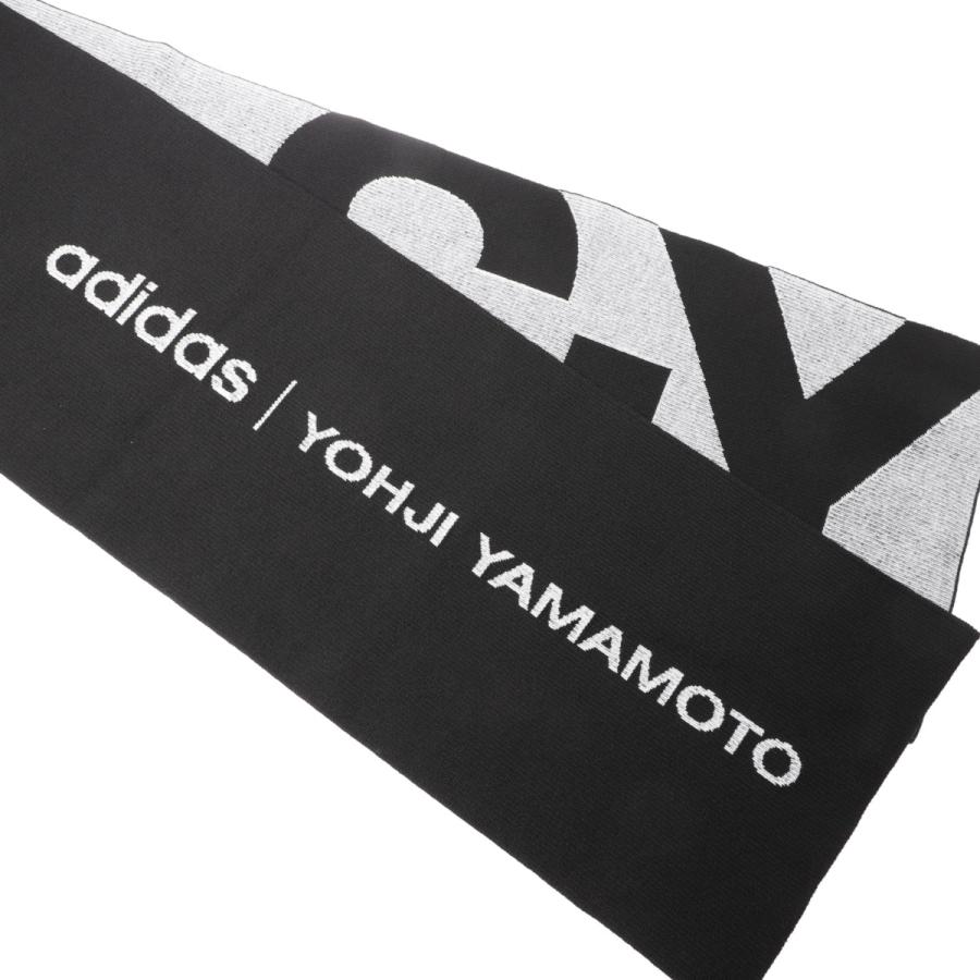 ワイスリー Y-3 マフラー Y-3 CL SCARF ブラック メンズ レディース ha6527-black｜mb-y｜05