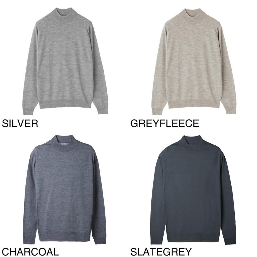 JOHN SMEDLEY ジョンスメドレー モックネック ニット HARCOURT