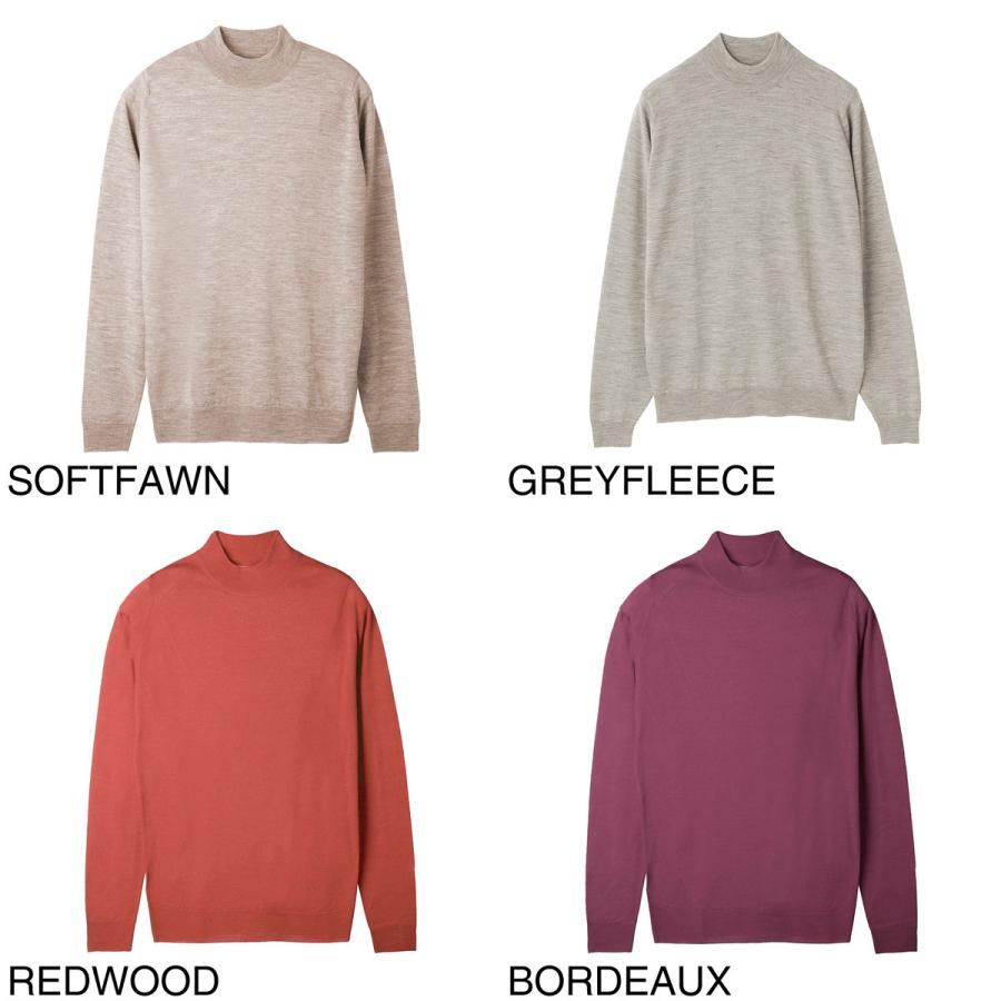 ジョンスメドレー JOHN SMEDLEY モックネック ニット HARCOURT 