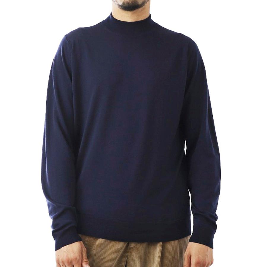 ジョンスメドレー JOHN SMEDLEY モックネック ニット HARCOURT