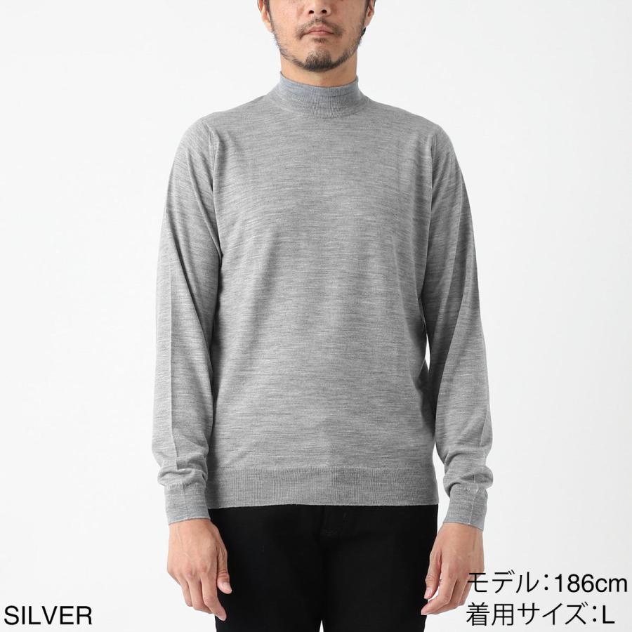 JOHN SMEDLEY ジョンスメドレー モックネック ニット HARCOURT