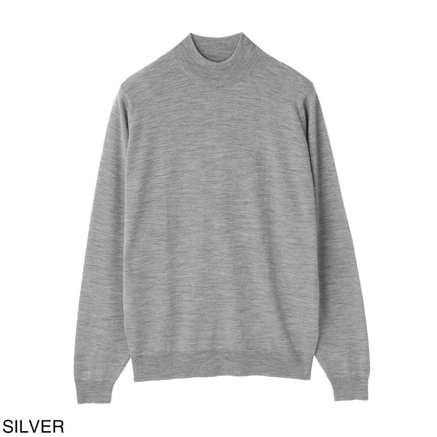 JOHN SMEDLEY ジョンスメドレー モックネック ニット HARCOURT