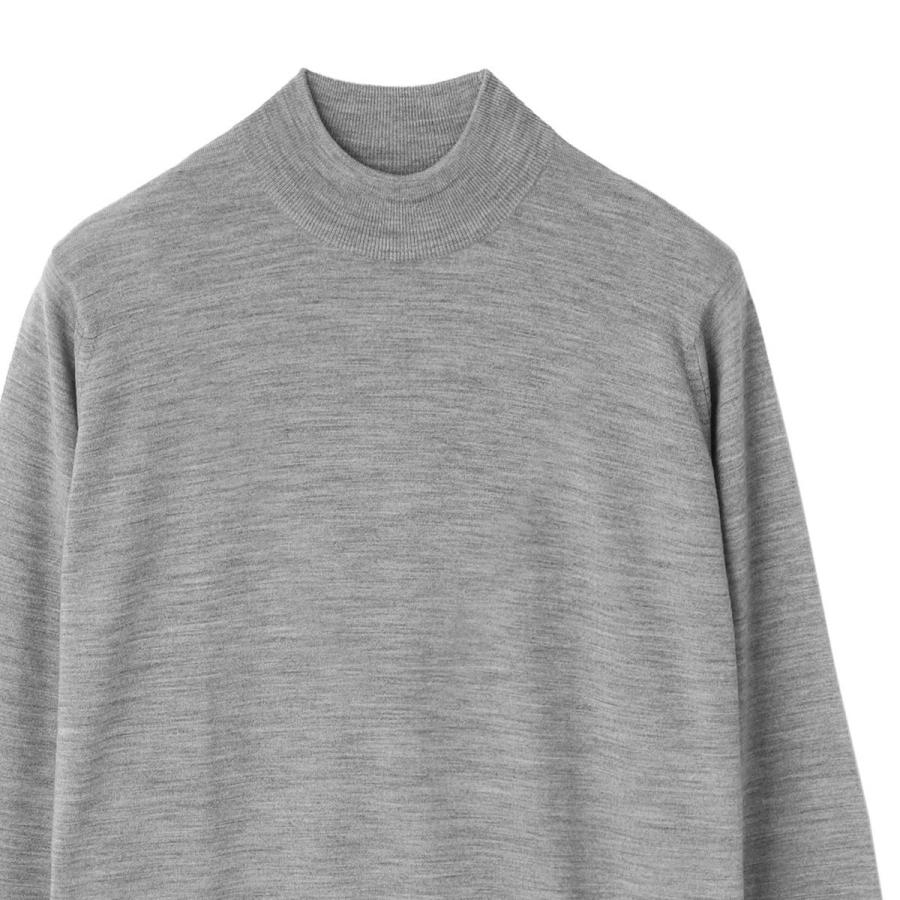 JOHN SMEDLEY 30ゲージ モックネックニット Sサイズ JOHN SMEDLEY SMEDLEY【ジョンスメドレー】モックネックニット