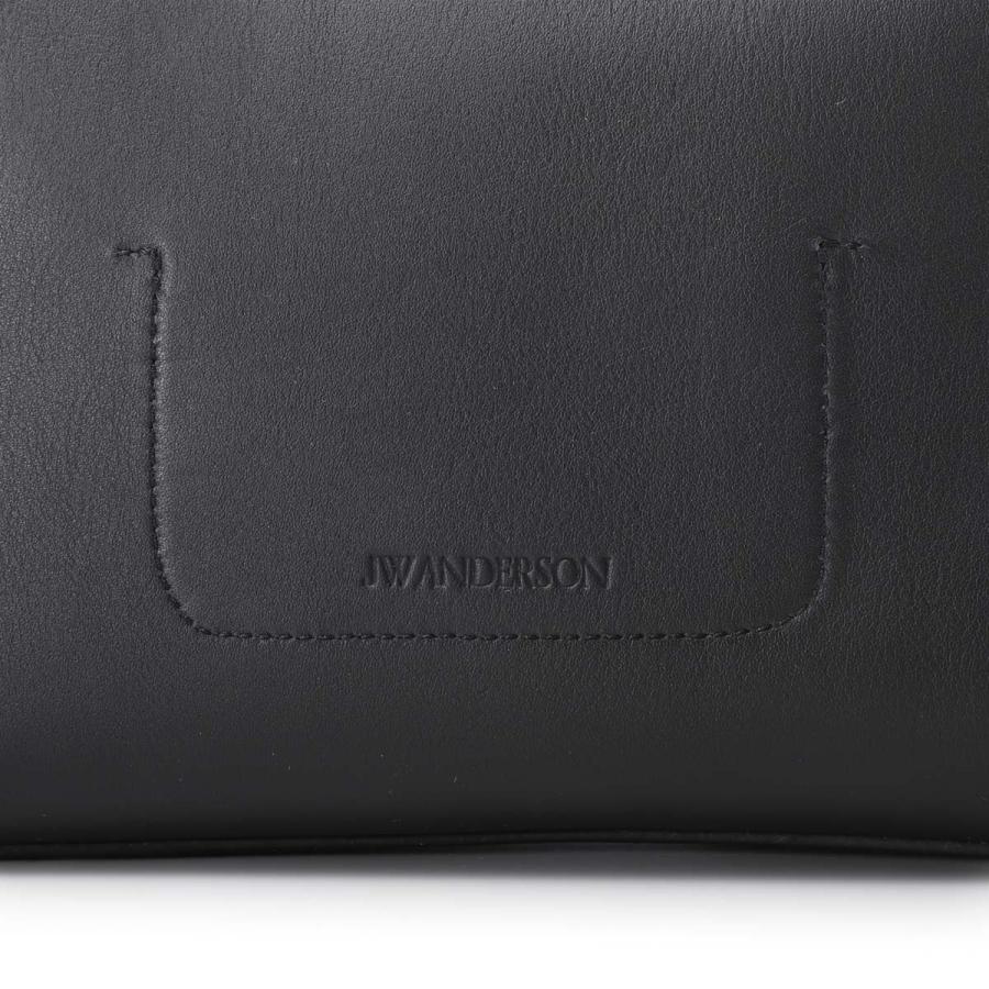 ジェイダブリュー アンダーソン JW ANDERSON ハンドバッグ 3WAY SMALL LOAFER BAG ローファーバッグ ショルダーバッグ ブラック メンズの画像