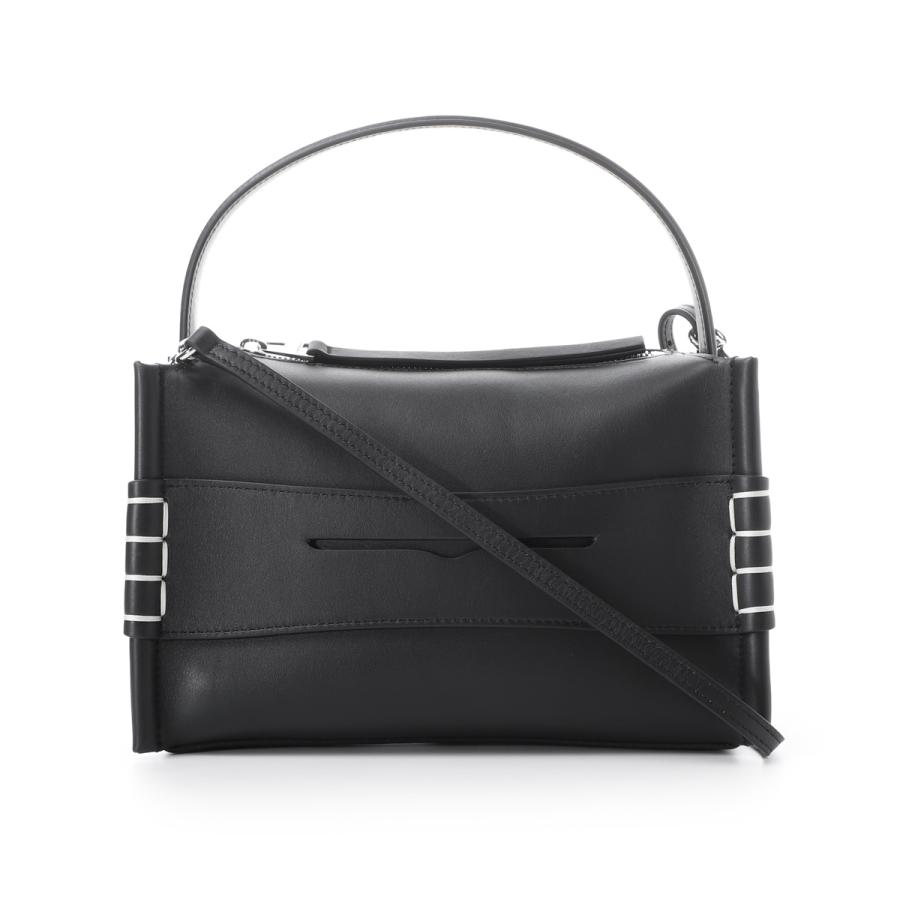 ジェイダブリュー アンダーソン JW ANDERSON ハンドバッグ 3WAY SMALL LOAFER BAG ローファーバッグ ショルダーバッグ ブラック メンズの画像