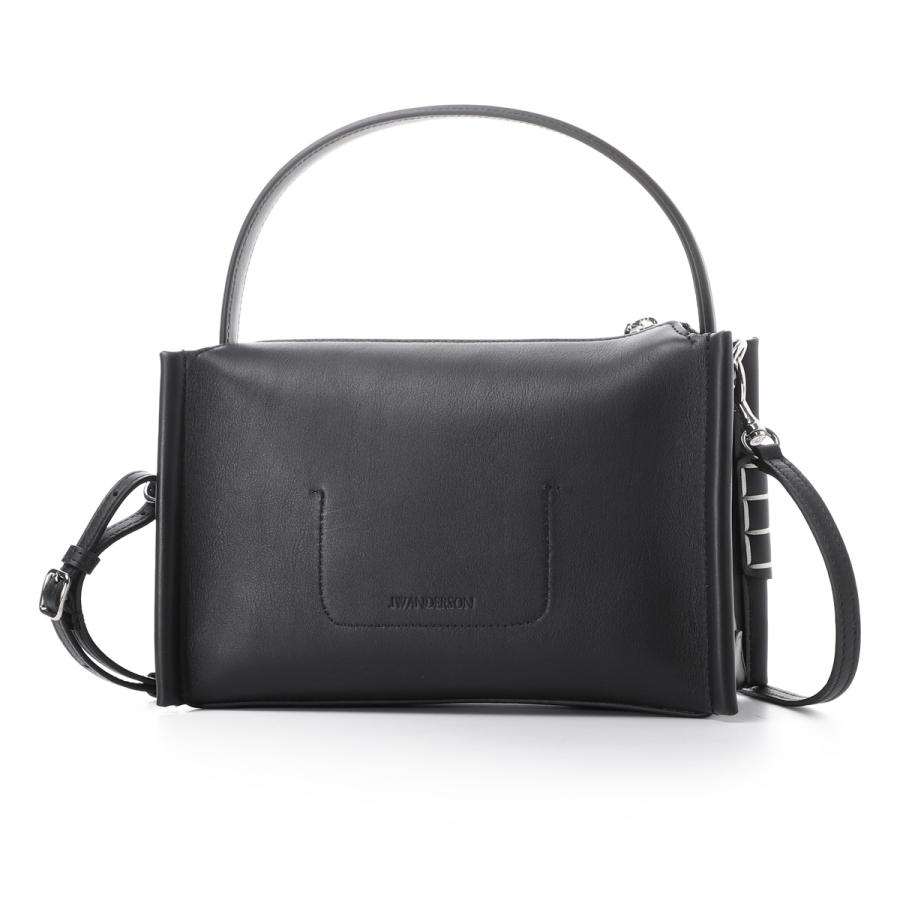 ジェイダブリュー アンダーソン JW ANDERSON ハンドバッグ 3WAY SMALL LOAFER BAG ローファーバッグ ショルダーバッグ ブラック メンズの画像