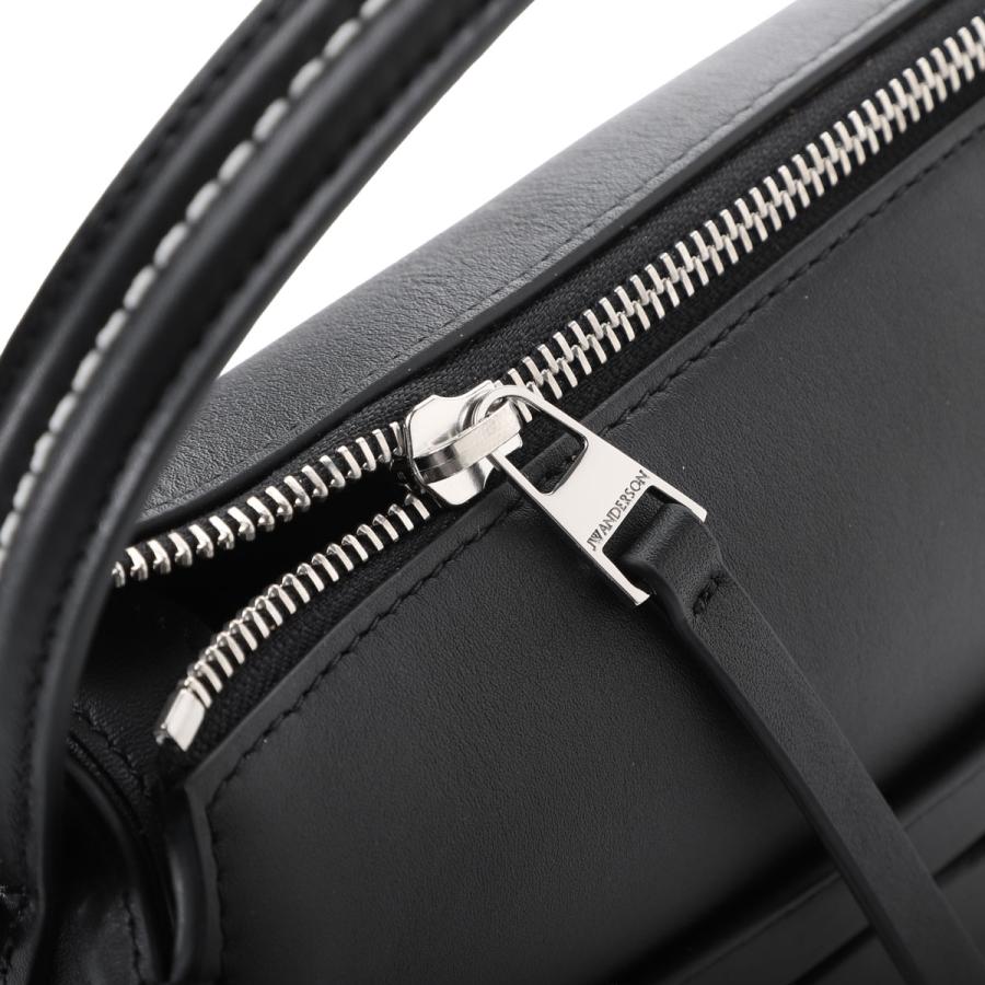 ジェイダブリュー アンダーソン JW ANDERSON ハンドバッグ 3WAY SMALL LOAFER BAG ローファーバッグ ショルダーバッグ ブラック メンズの画像