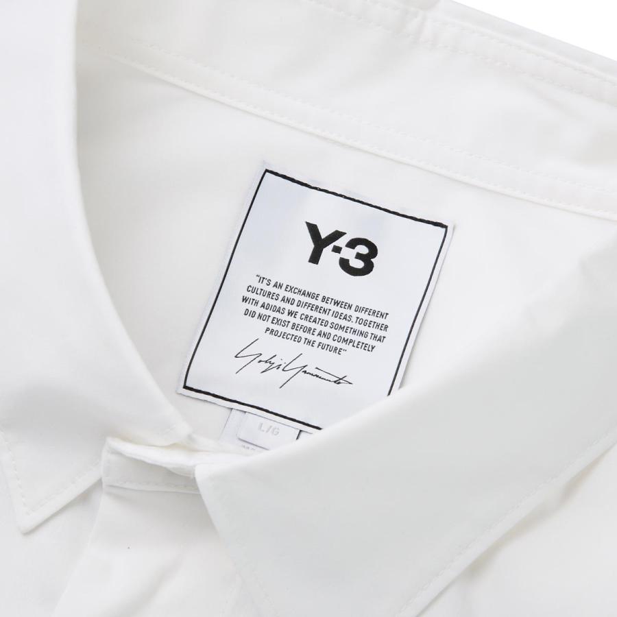 ワイスリー Y-3 シャツ M CLASSIC C L BUTTON SHIRT ホワイト メンズ