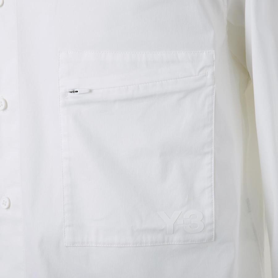 ワイスリー Y-3 シャツ M CLASSIC C L BUTTON SHIRT ホワイト メンズ