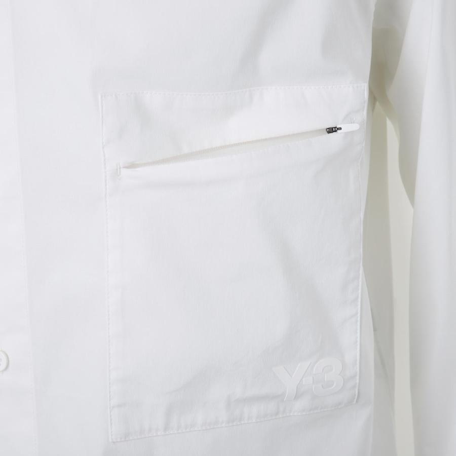 ワイスリー Y-3 シャツ M CLASSIC C L BUTTON SHIRT ホワイト メンズ