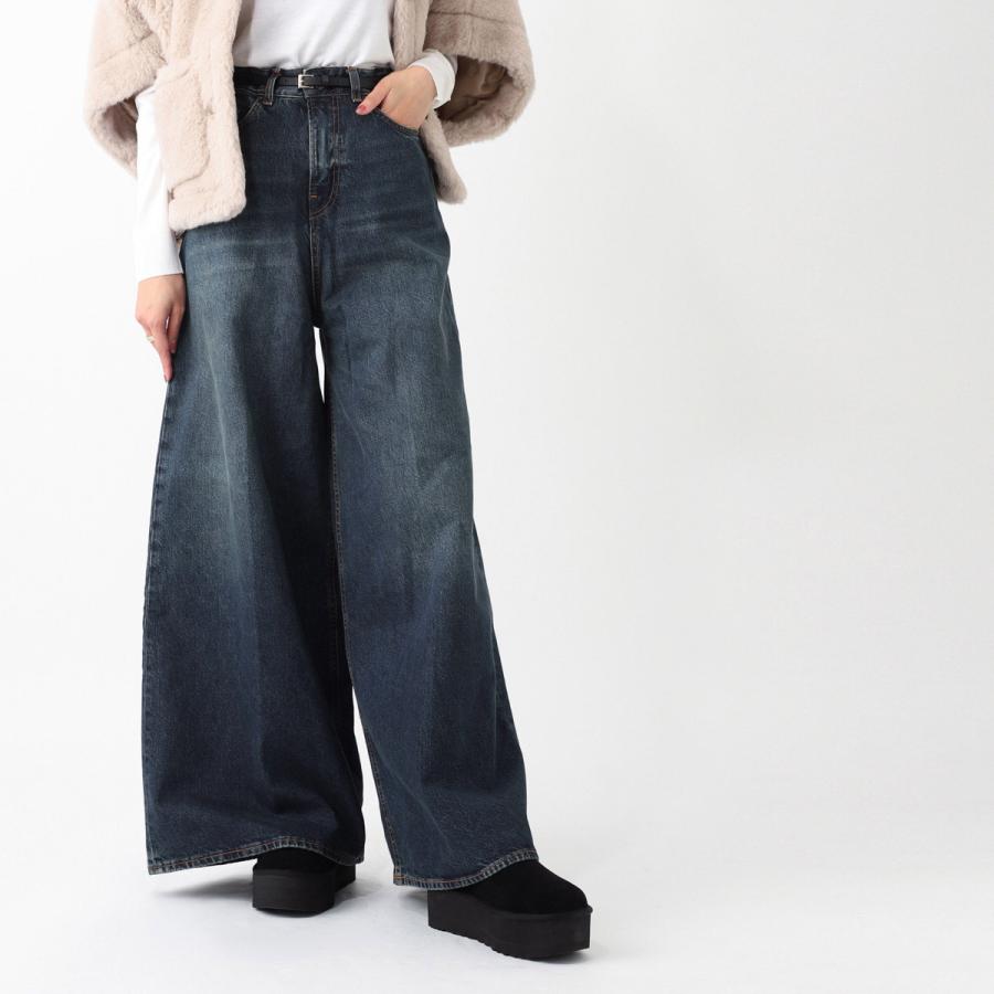 ハイクル HAIKURE ジップフライジーンズ BIG BETHANY ブルー