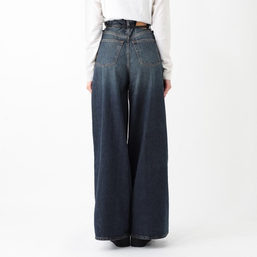 ハイクル HAIKURE ジップフライジーンズ BIG BETHANY ブルー