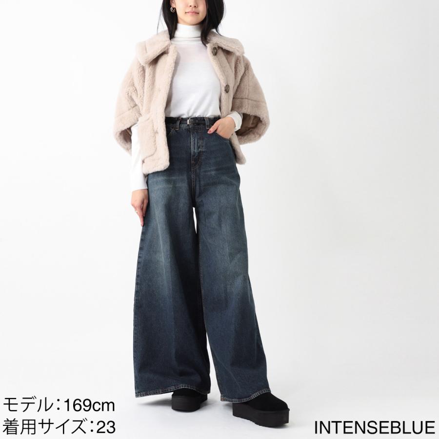 ハイクル HAIKURE ジップフライジーンズ BIG BETHANY ブルー