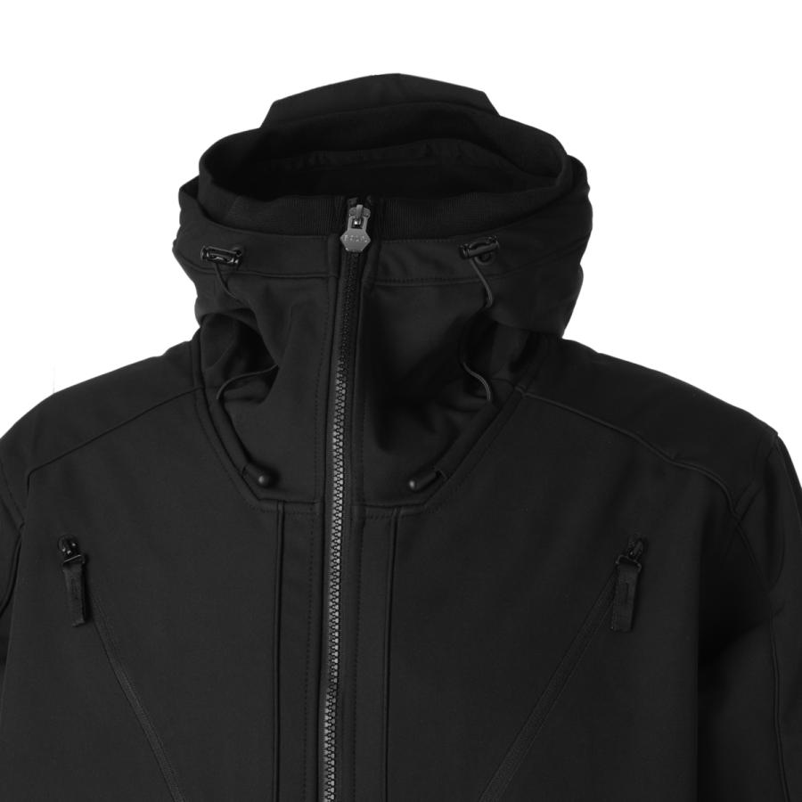 ボーラー BALR. フーデッドブルゾン HEXLINE REGULAR FIT SOFT SHELL 