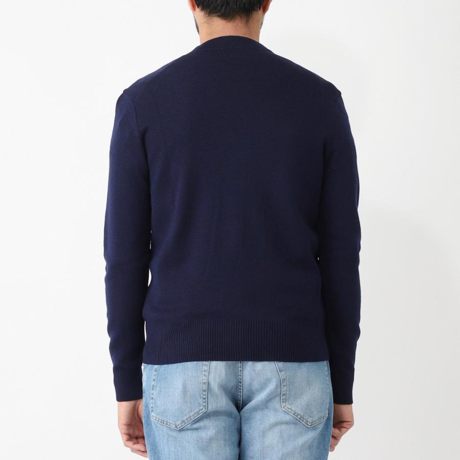 アミパリス AMI paris Vネック カーディガン SMALL RED AMI DE COEUR CARDIGAN メンズの画像