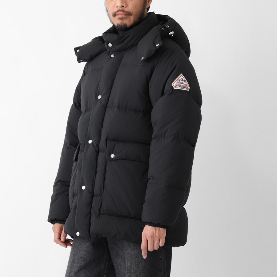 PYRENEX (ピレネックス)ブラック ダウンジャケット L Pyrenex（ピレネックス） PYRENEX HMS034 ダウンジャケット USKO
