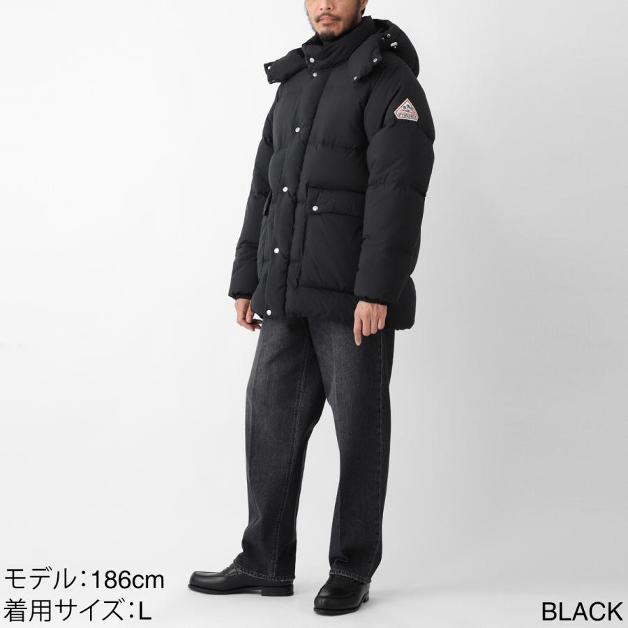 ピレネックス PYRENEX ダウンジャケット SNUGGLE スナッグル ブラック メンズ snuggle-hmy001p-blackの画像