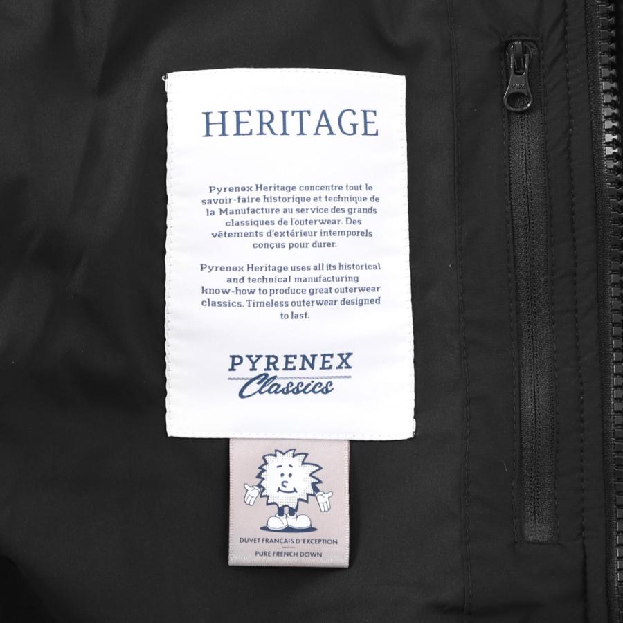 ピレネックス PYRENEX ダウンジャケット VOYAGER ボイジャー ブラック メンズ voyager-hmy005p-blackの画像