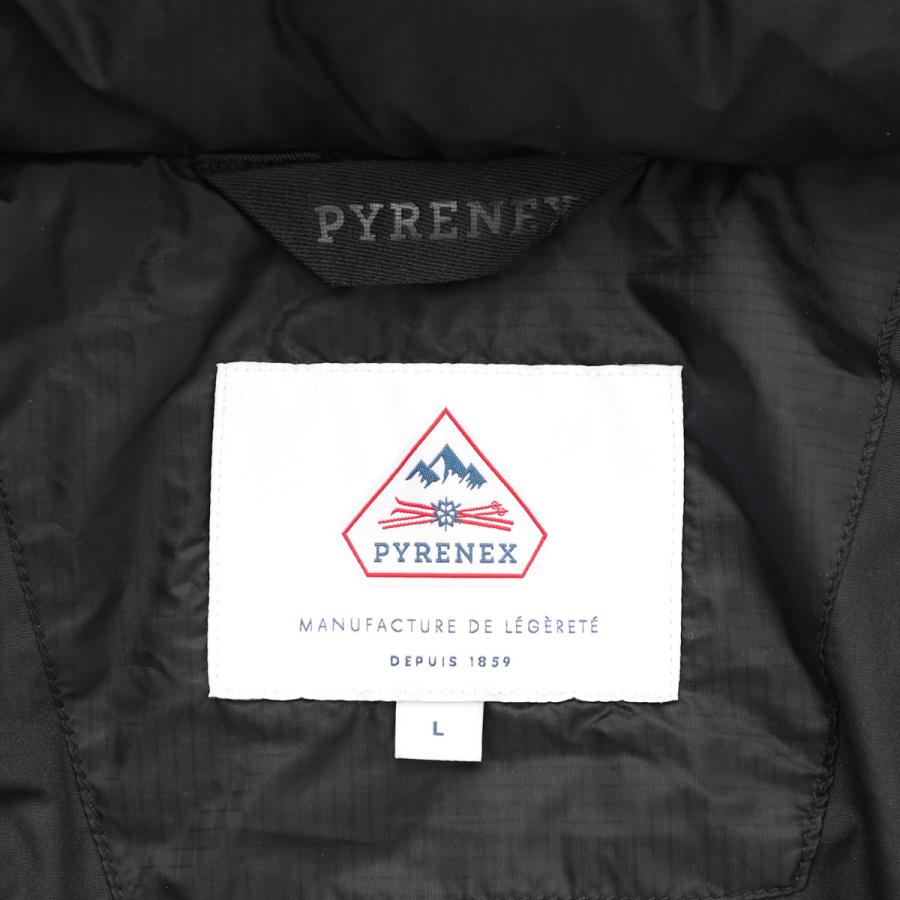 ピレネックス PYRENEX ダウンジャケット SHIFT HOODED RIPSTOP シフト フーデッド リップストップ ブラック メンズ shift-hooded-ripstop-hmy010p-blackの画像