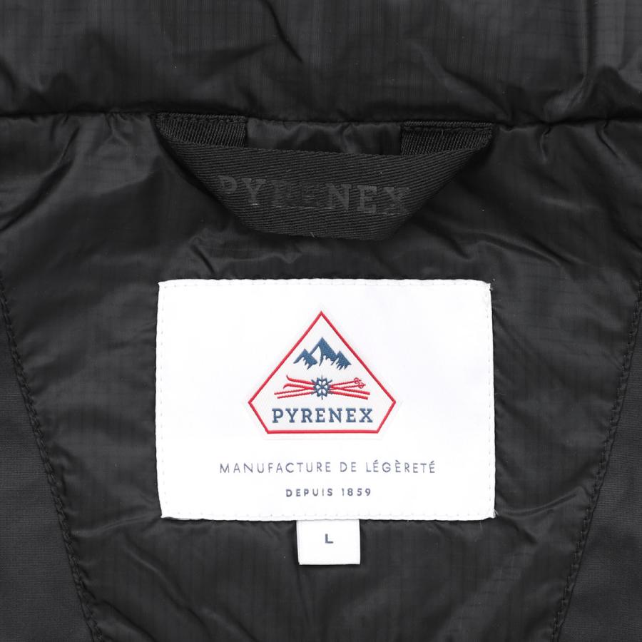 ピレネックス PYRENEX ダウンジャケット SHIFT RIPSTOP シフト リップストップ ブラック メンズ shift-ripstop-hmy013p-blackの画像