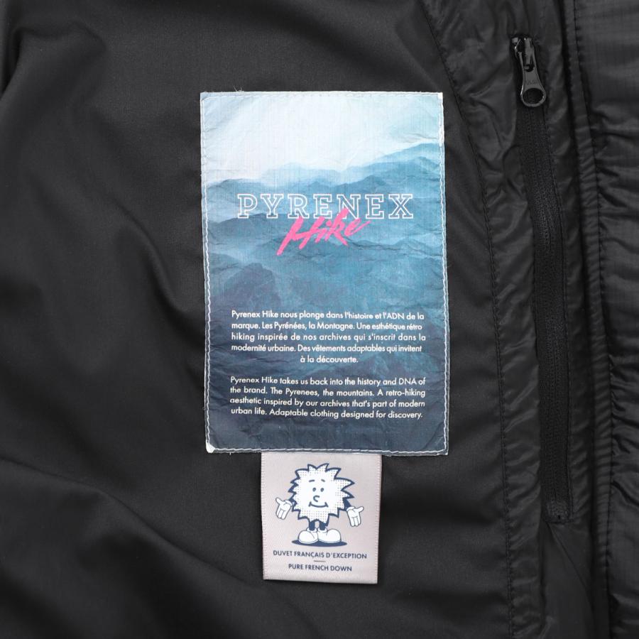ピレネックス PYRENEX ダウンジャケット SHIFT RIPSTOP シフト リップストップ ブラック メンズ shift-ripstop-hmy013p-blackの画像