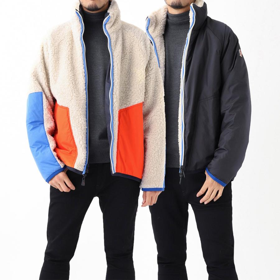 サイズL□新品□モンクレールGRENOBLEフリースジャケット オレンジ メンズ