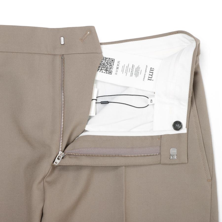 AMI Alexandre Mattiussi アミ ワイドパンツ WIDE FIT TROUSERS 
